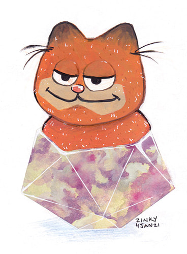 orange cat