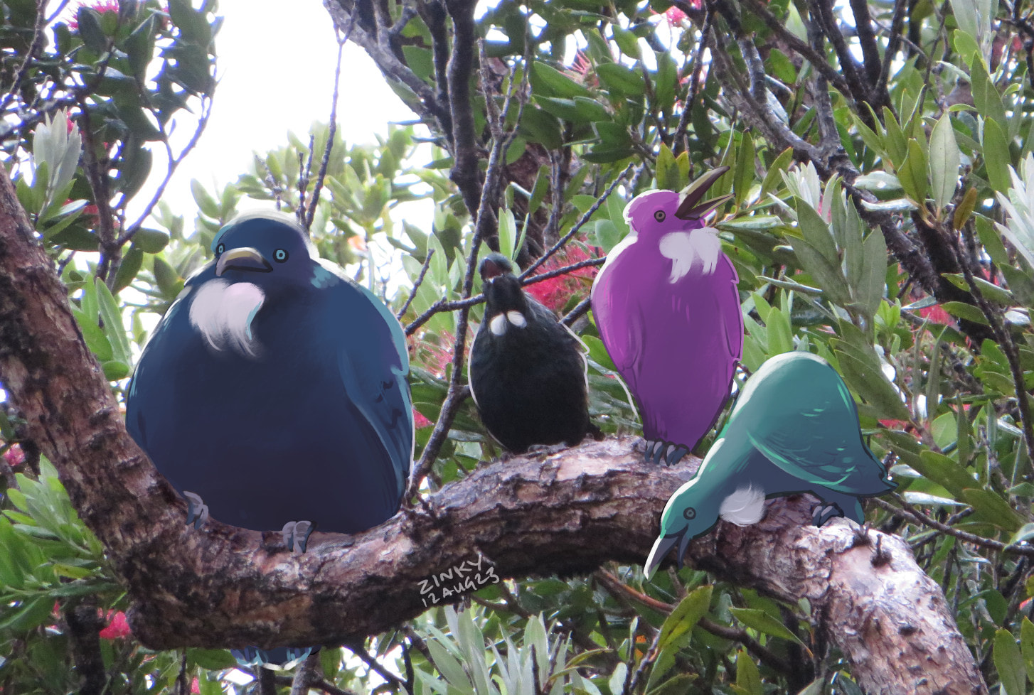 birds